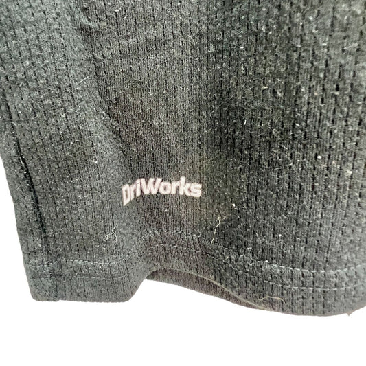 Athletic Works Shirt Dri Works Medium 38-40 Black Long Sleeve