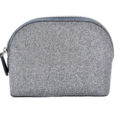 Kate Spade Mini Bag 5.5 x 4.5 x 2 Blue Sparkle Zip Closure NEW