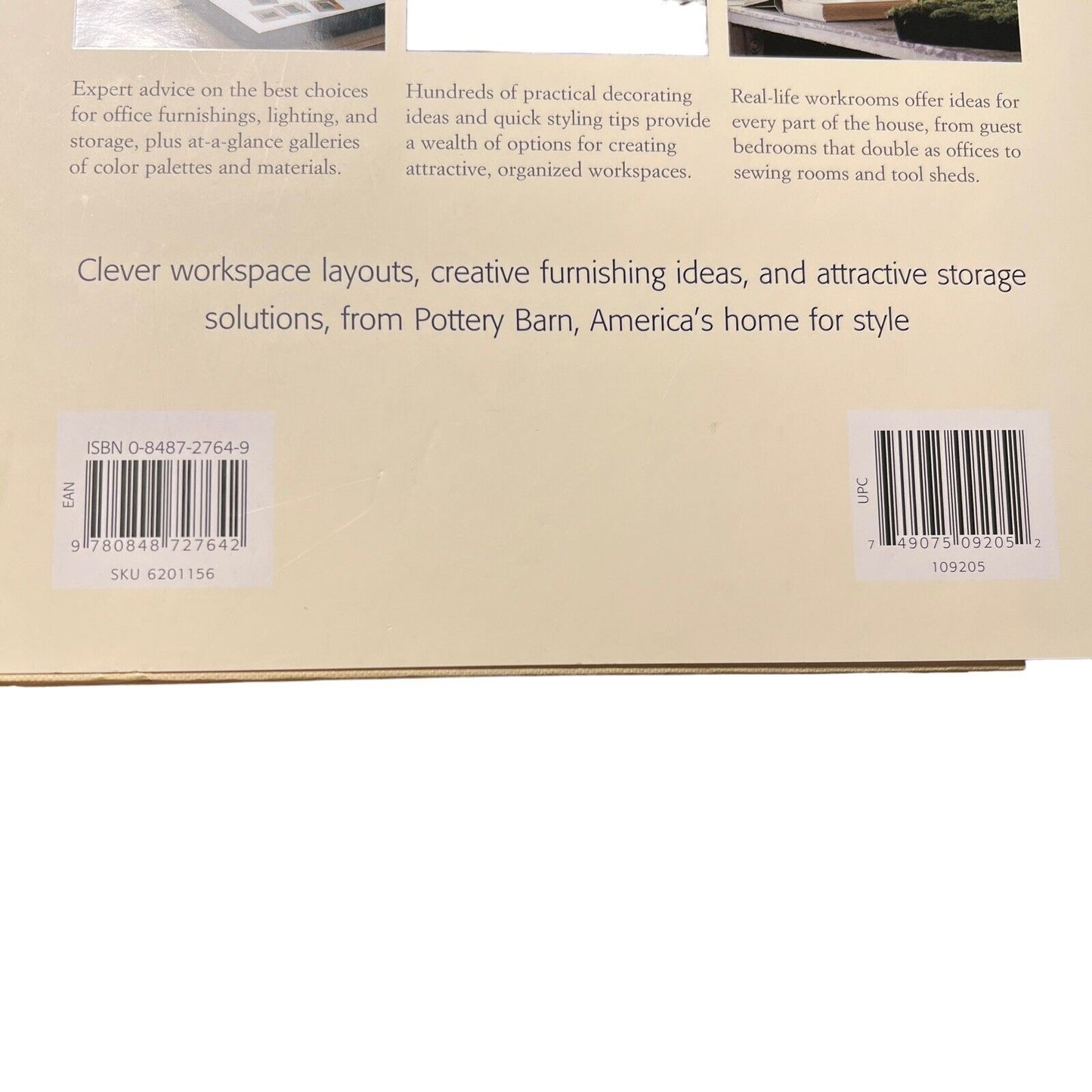 Workspaces by Pottery Barn Editors (2004, Hardcover)