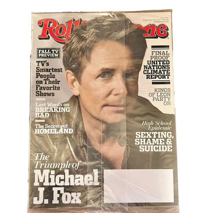 Rolling Stone Magazine Issue 1192 September 26 2013 Michael J. Fox