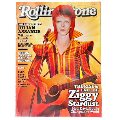 Rolling Stone Magazine Issue 1149 February 2 2012 Ziggy Stardust David Bowie