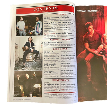 Rolling Stone Magazine Issue 1133 June 23 2011  Zach Galifianakis