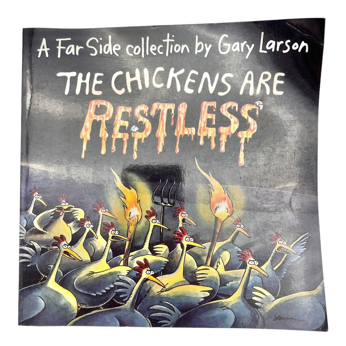 Far Side Ser.: The Chickens Are Restless by Gary Larson (1993, Trade Paperback)