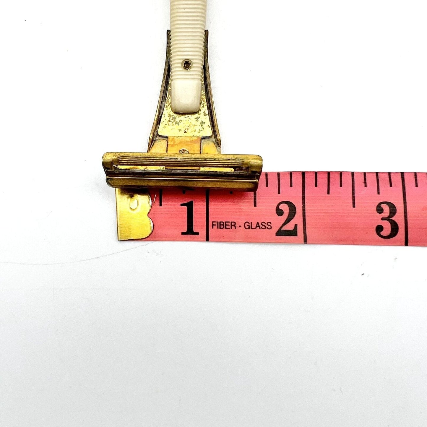 Vintage Eversharp Schick Razor 4 x 2 Cream Gold