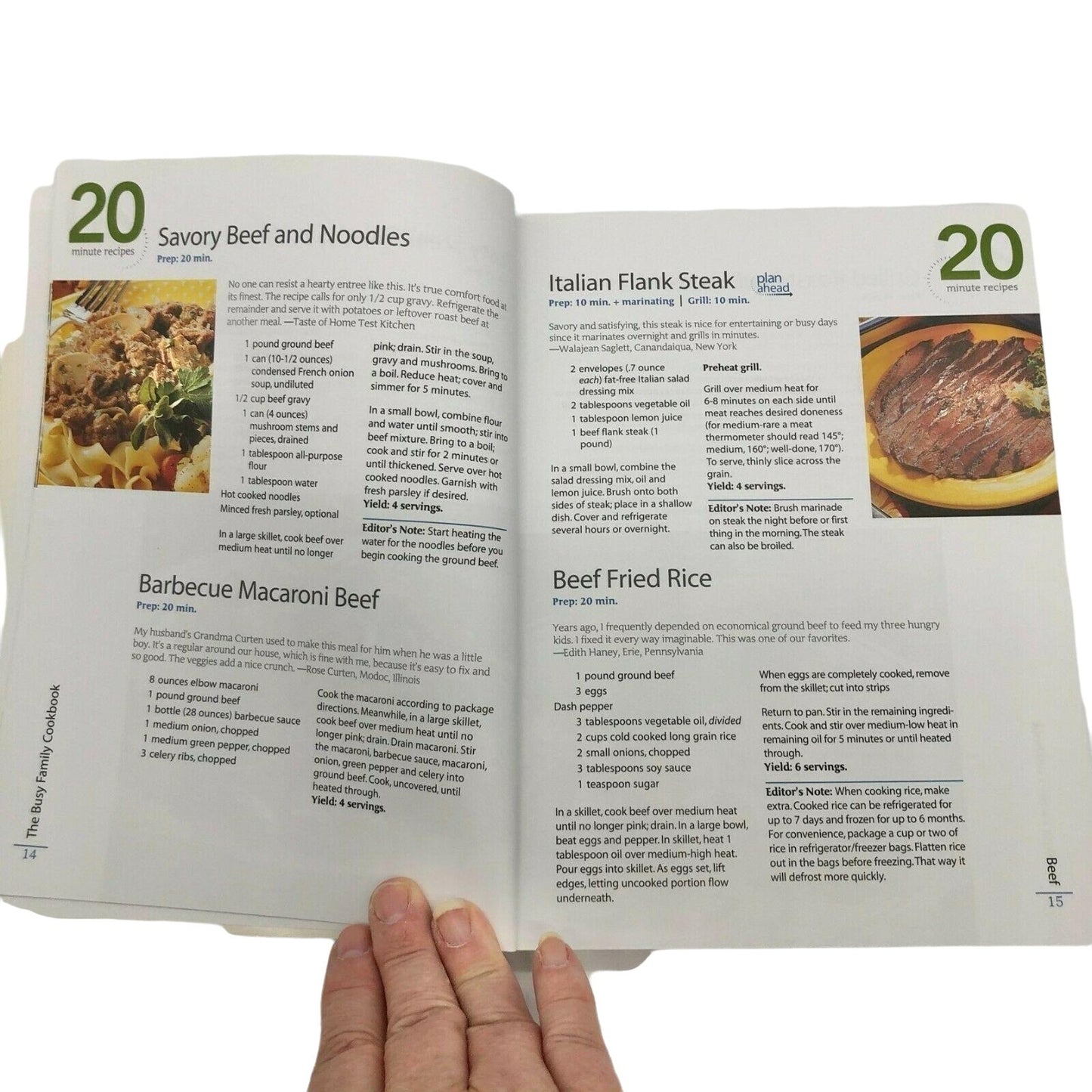 The Busy Family Cookbook : 370 Recipes for Weeknight Dinners 2008