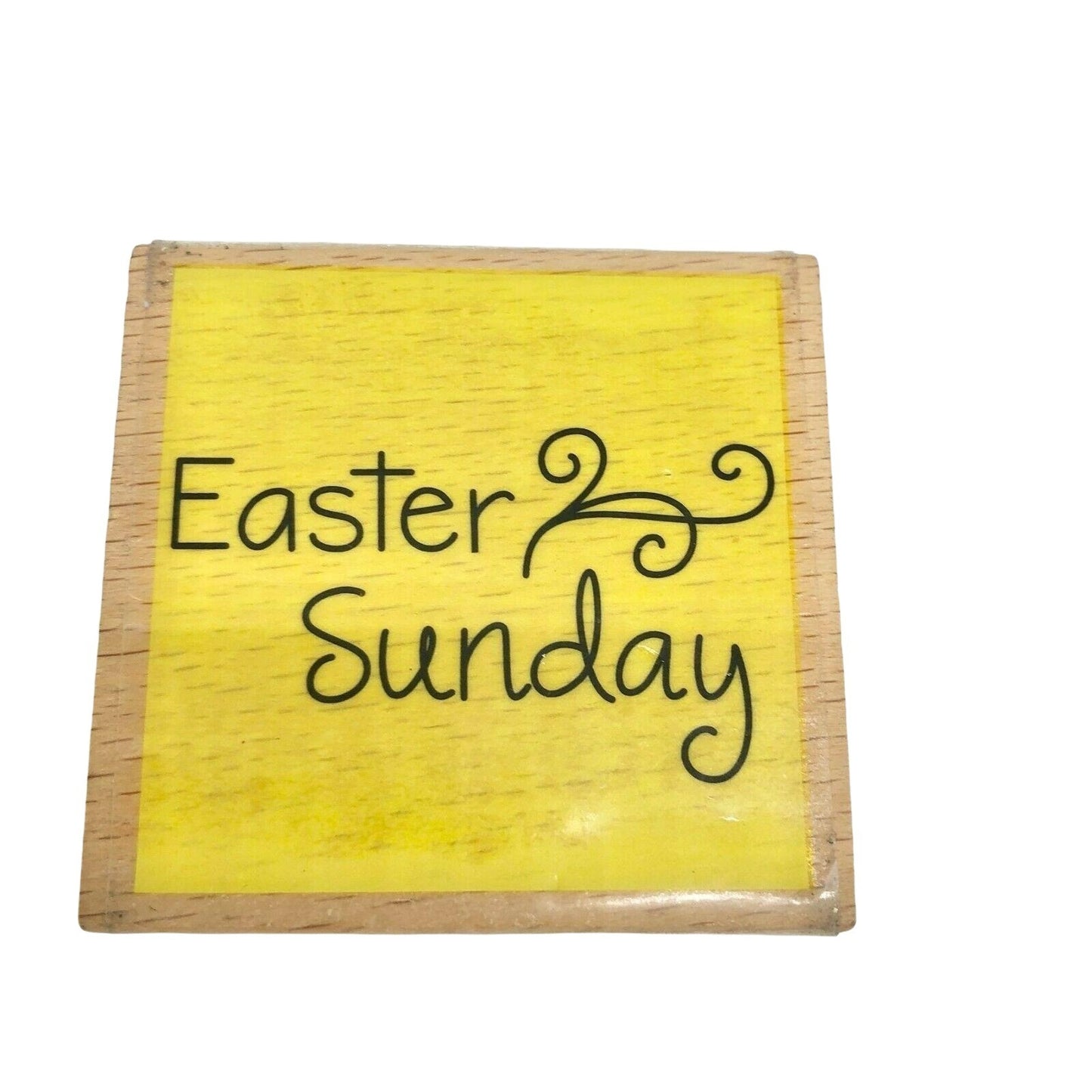 Easter 2 piece Stamp Bundle Egg Hunt Sunday Script