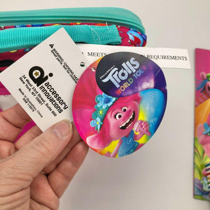 Trolls Bundle with Lunchbox & Poster Book & Lunch Box Notes Fun Back to School