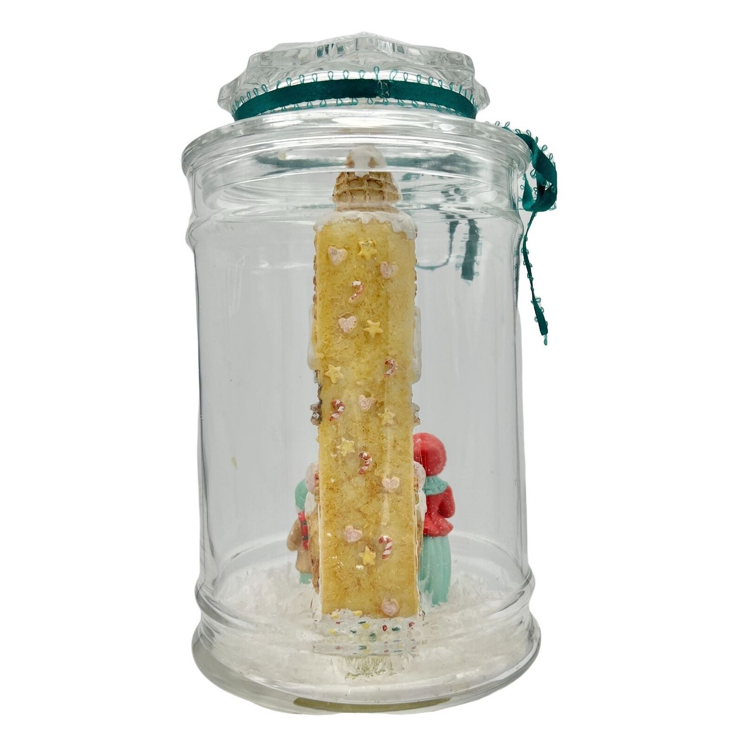 Handcrafted Christmas in a Jar Carolers Gingerbread Church