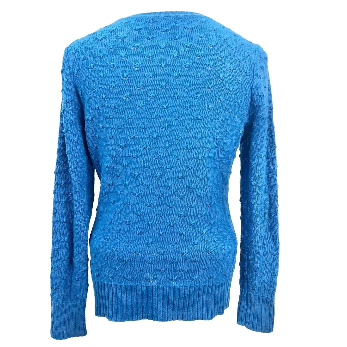 Studio Works Sweater Women's Small Blue Long Sleeves